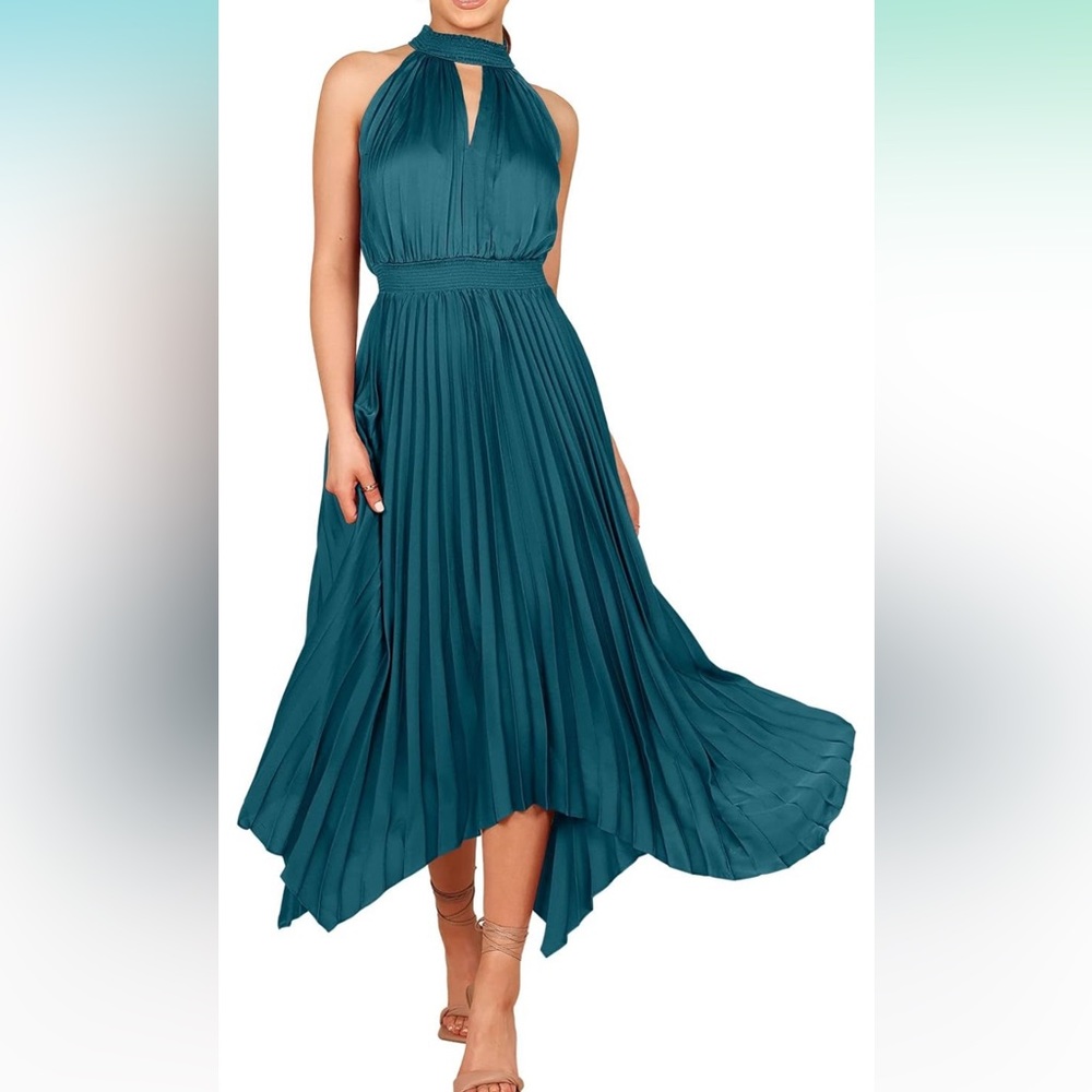 NWT! Teal Midi Dress